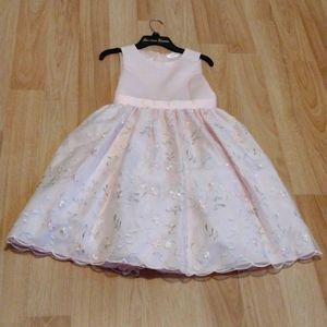 American Princess Dress Pink with Flowers & Sequins Size 10